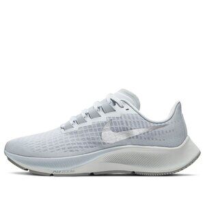 NIKE Women's Air Zoom Pegasus 37 Grey Metallic Silver Shoes Size 8.5